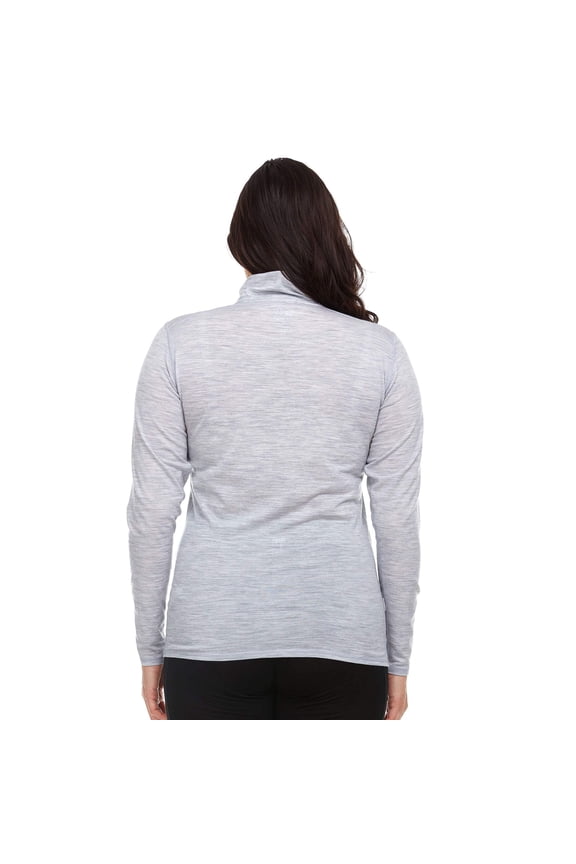 Microweight Women's Wool 1/4-Zip - Woolverino