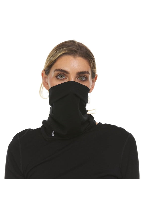 Merino Wool Half Neck Gaiter - Microweight