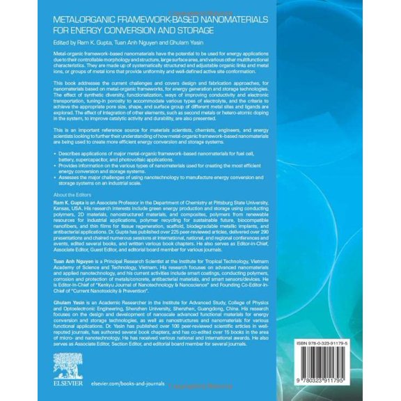 Pre-Owned Micro and Nano Technologies Metal-Organic Framework-Based Nanomaterials for Energy Conversion and Storage, (Paperback)