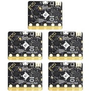 Microbit V2 Development Board with Python Programming Expansion Kit, New Features Include Speaker and Microphone, Enhance Creativity with Sound and Touch for Classroom Projects-5pcs