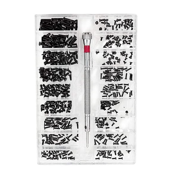 Micro repair screws for laptops, micro repair screws for digital cameras, and micro repair screws for glasses--