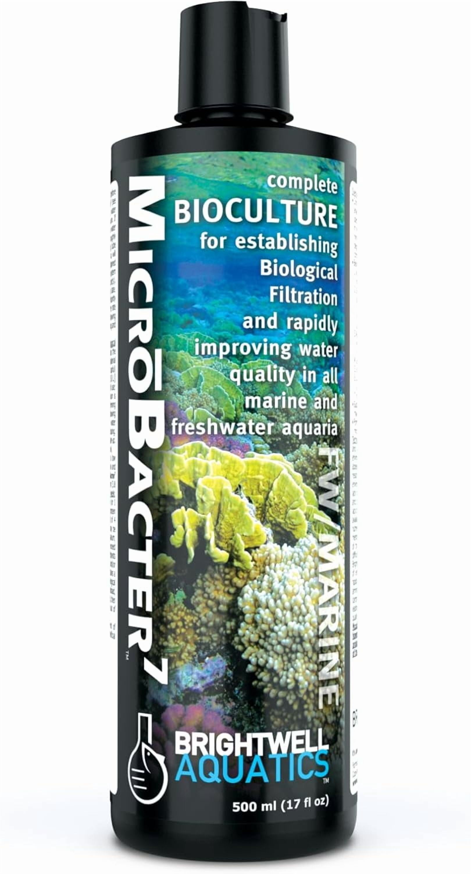 Microbe Fish Tank MicroBacter7 Complete Bioculture for Fish Tank or Aquarium - Populates ...