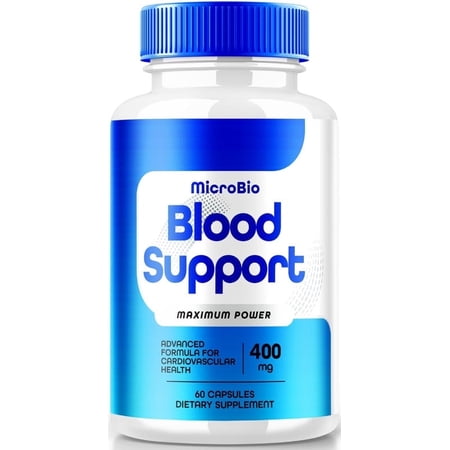 MicroBio Blood Booster, Official Micro Bio Formula For Overall Health, All-Natural Blood Formula Pills to Maintain Healthy Levels, MicroBio Boost Supplement, Reviews (60 Capsules)