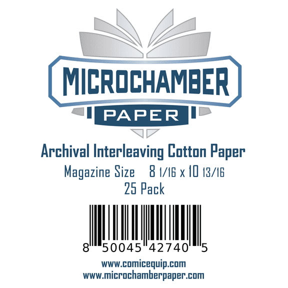 MicroChamber Interleaving Cotton Paper Magazine Size 100 Sheets 8-1/16" x 10-13/16"
