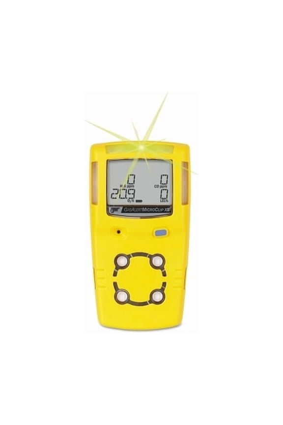 MicroClip Multi-Gas Detector, LEL, O2, CO, H2S, Electrochemical
