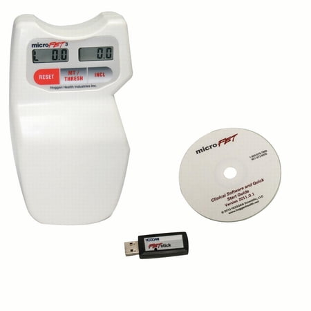 MicroFET3 Wireless Dynamometer & Inclinometer Combo MMT Clinical Measurement Device, Muscle Strength & Range of Motion Tester with Clinical Software