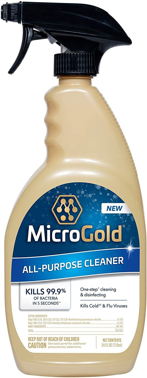 MicroGold All Purpose Cleaner & Disinfectant, 24 Fl Oz