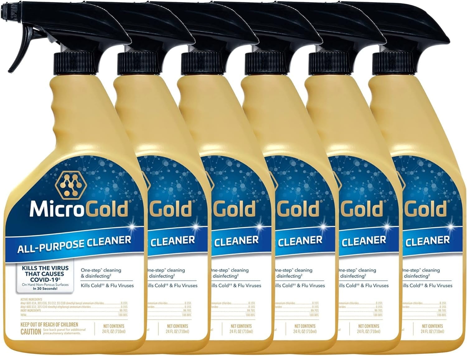 MicroGold AllPurpose Cleaner Spray Kills 99.9 of Bacteria and Viruses