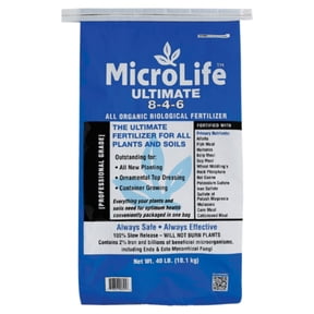MicroLife Ultimate Organic Fertilizer, 8-4-6 40 lb