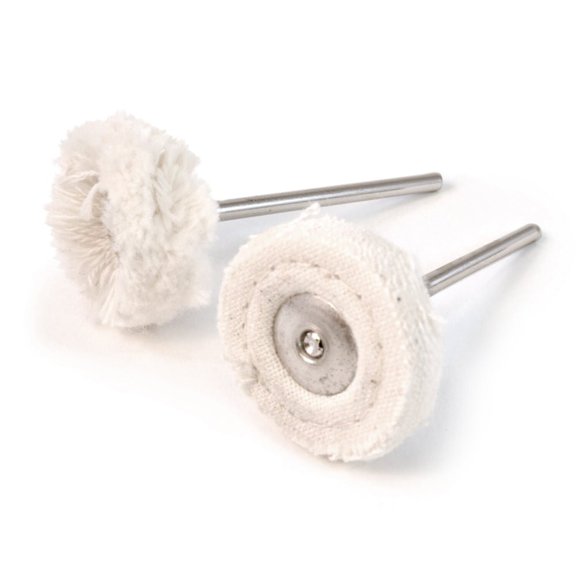 MicroLux 2-piece Buffing Wheel Set, 3/32" Shanks