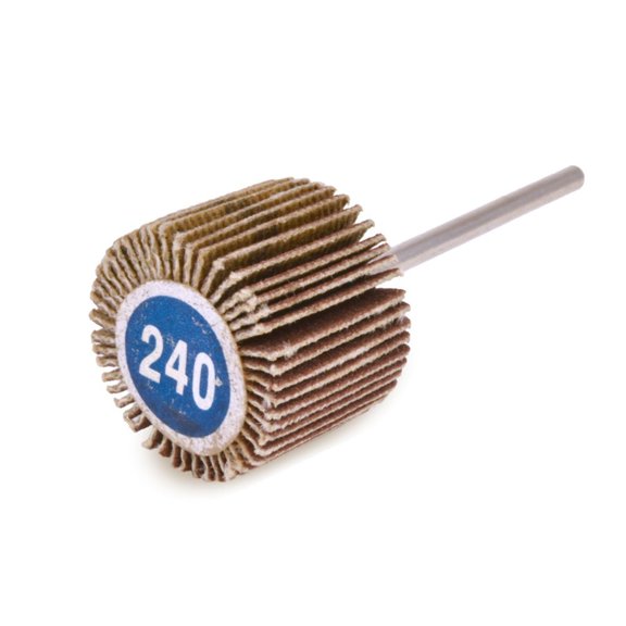 MicroLux 240 Grit Flap Sander, 3/32" Shank