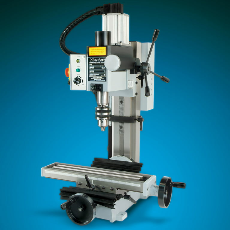 Microlux 7 in. 3-Speed High-Torque Mini Drill Press