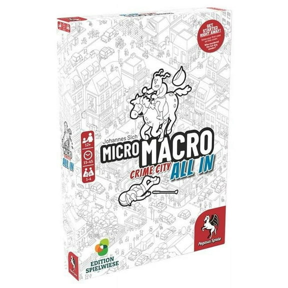 MicroMacro Crime City All In Board Game
