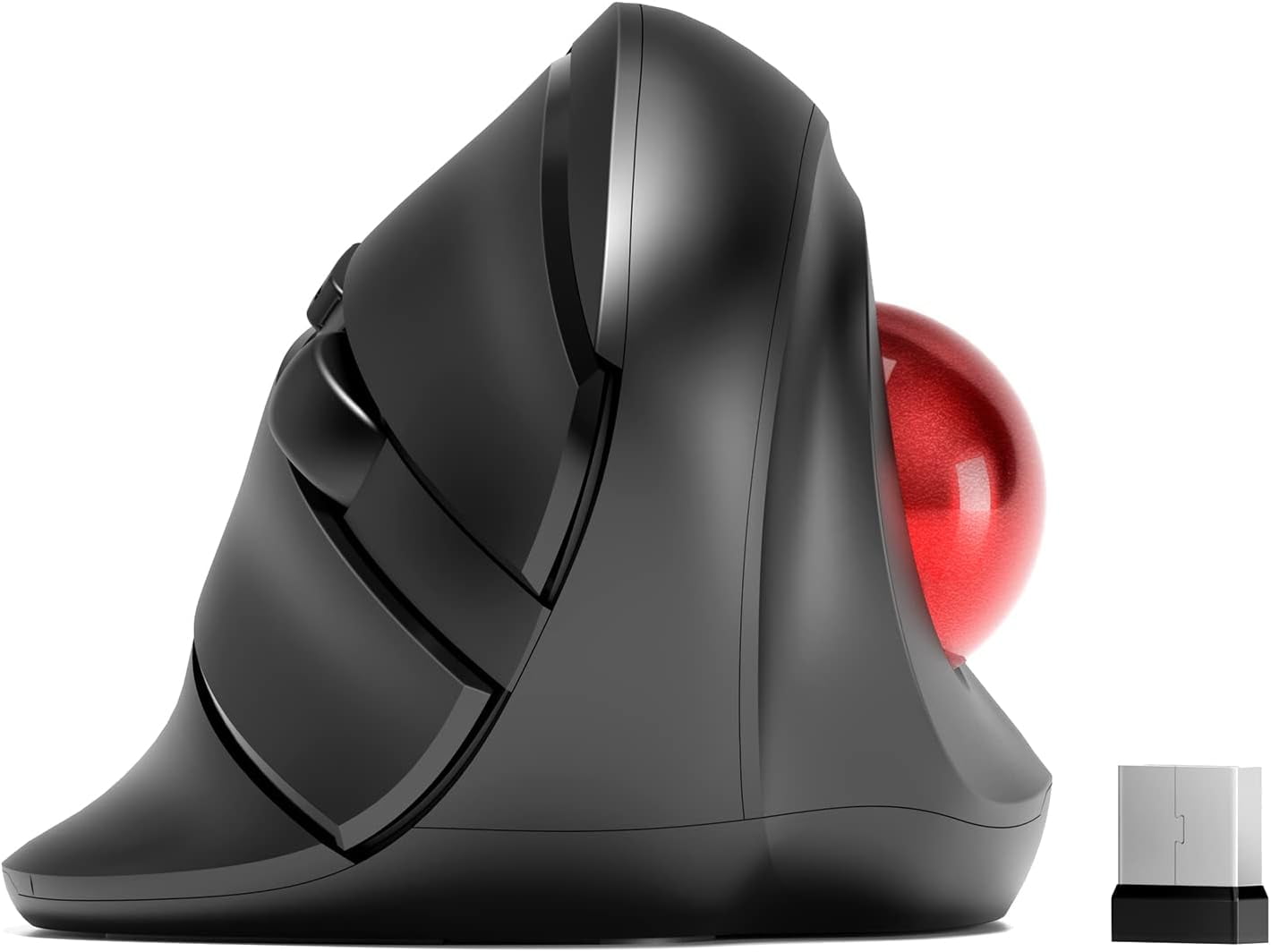 MicroPack Wireless Trackball Mouse, 2023 New Upgrade Ergonomic Mouse
