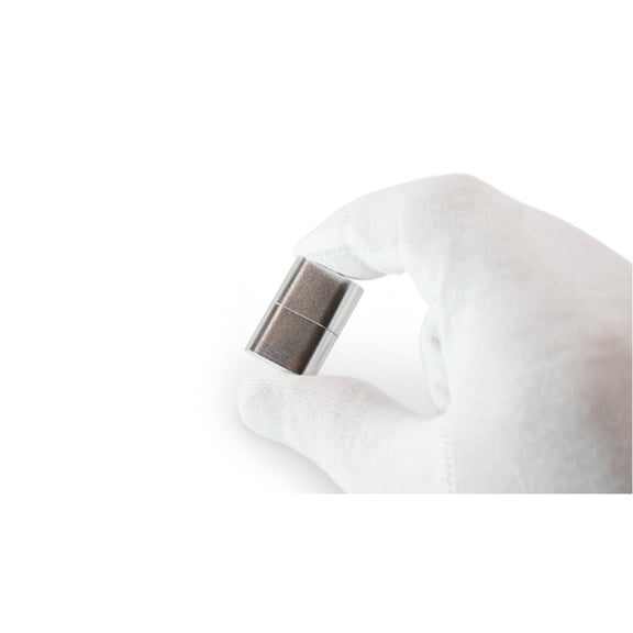 MicroSD Reader with Keychain Silver Form compatible Smooth Data Transfer