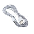 thumbnail image 1 of MicroUSB 6ft USB Cable Charger Cord Power Wire O3N for Samsung Galaxy Tab 4 NOOK 10.1 (SM-T530) A 9.7 8.0 (2019) TabPRO 8.4 7.0 SM-T530 3 10.1 GT-P5210 On5 Note 5 NotePRO 12.2 4 3 Mega 2, J7, 1 of 2