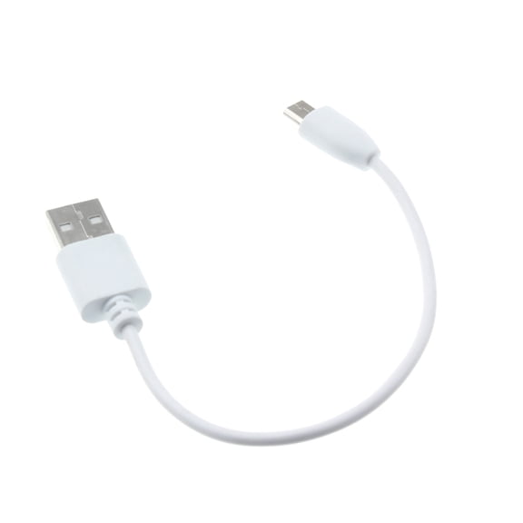 MicroUSB Short USB Cable Charger Cord Power Wire D3R for Samsung Galaxy S5, J7 Sky Pro, V (2017) Perx, S6 Edge+ S7 Edge, Grand Prime, Active, TabPRO 12.2 10.1 SM-T520 Tab S 10.5 SM-T800 Active