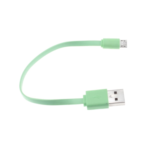 MicroUSB Short USB Cable Compatible With Amazon Fire 7 (9th Gen 2019) - Charger Cord Power Wire Green