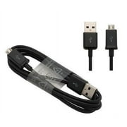 MicroUSB USB Cable for LG K8X, Tribute Monarch, Phoenix 5, Fortune 3, Aristo 5 - OEM Charger Cord Power Wire Sync Fast Charge Black Q9Z