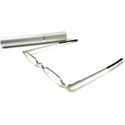 MicroVision Optical Original Mini Reader Reading Glasses With Tube Case For Women and Men Lightweight & Portable Eyeglasses