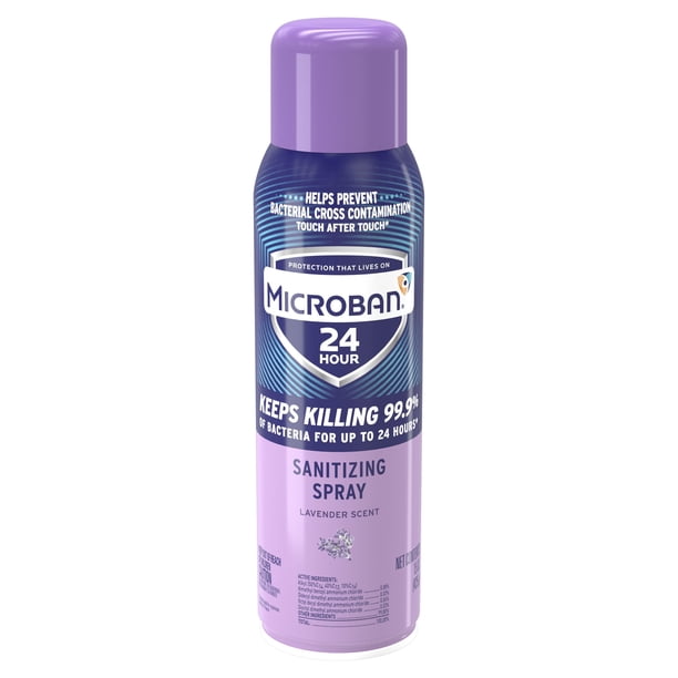 Microban 24 Spray - Aerosol disinfectants for grocery retail