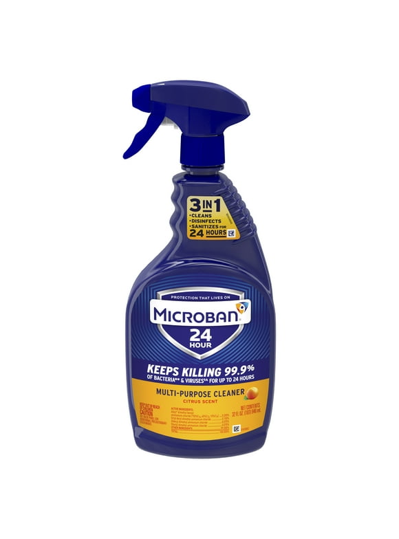 Microban in Disinfectant Spray - Walmart.com
