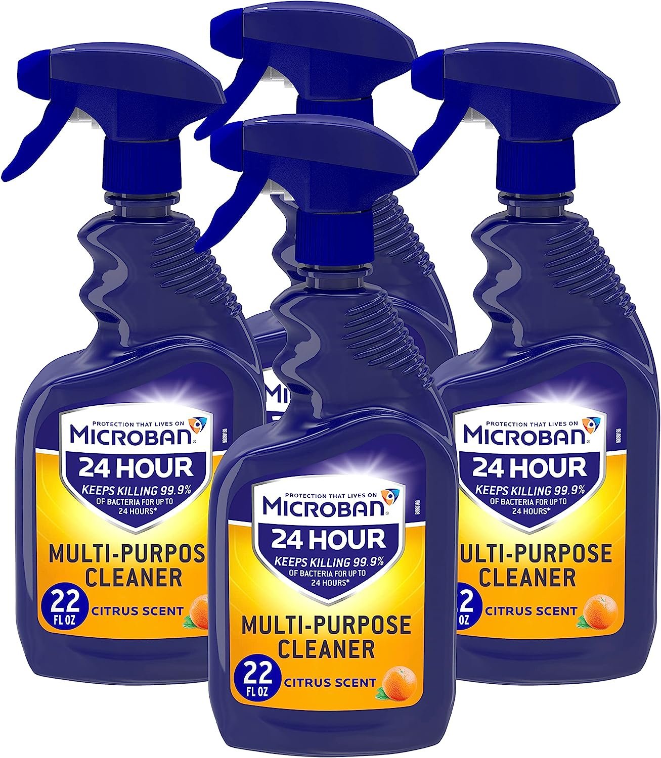 Microban Disinfectant Spray, 24 Hour Sanitizing and Antibacterial Spray