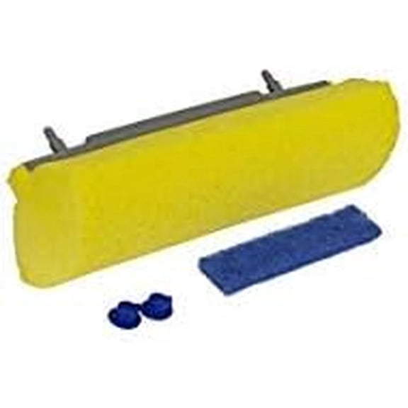 Microban Extra Absorbent Scrub Mop Refill for Quickie Roller Cleaning