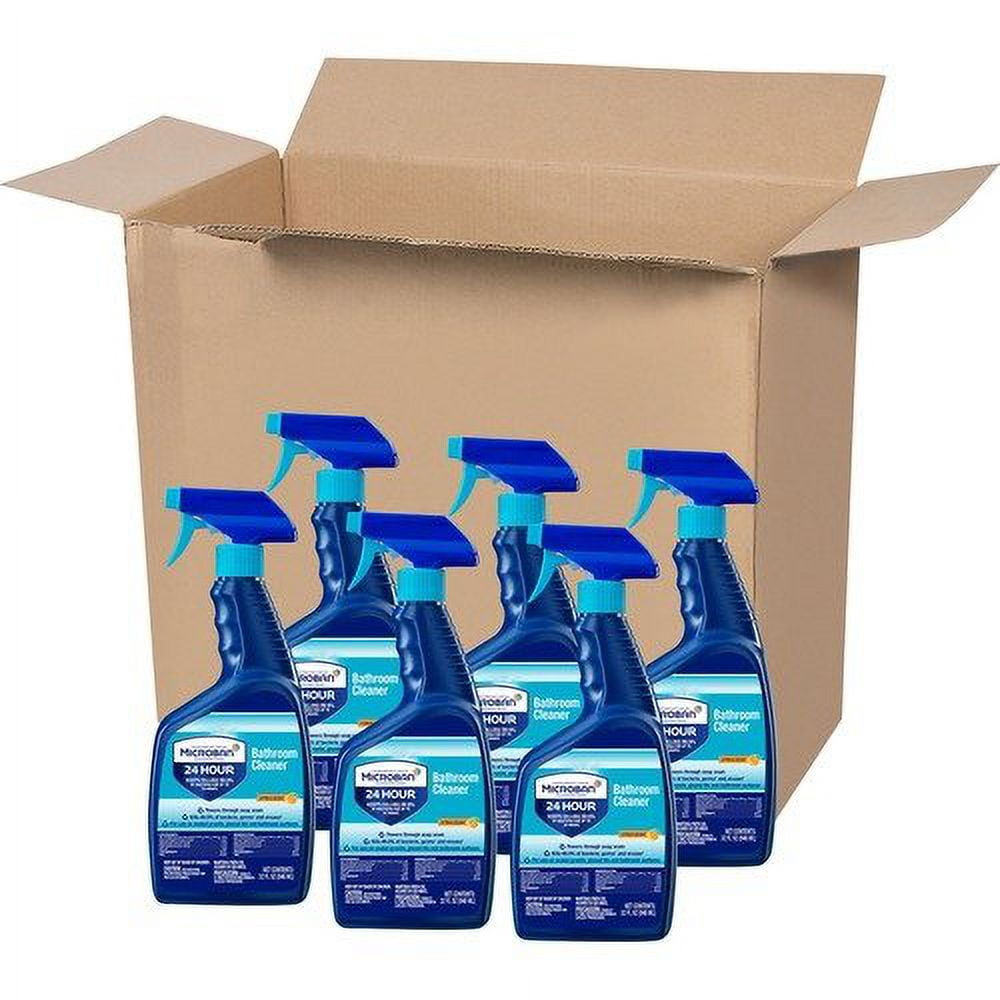 Microban Professional Bathroom Cleaner Spray ReadyToUse Spray 32
