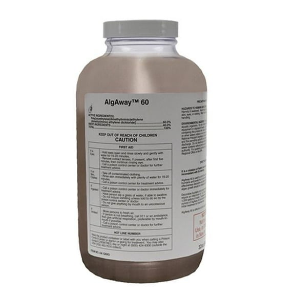 Microbe-Lift AAG60Q Algaway 60 - Professional Grade Algaecide, 32oz