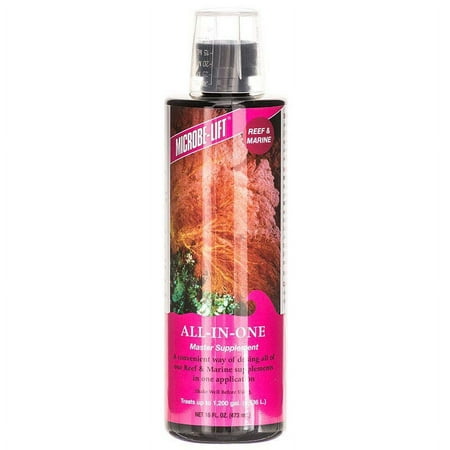 Microbe-Lift All in One Reef Supplement [Aquarium, Reef Items] 16 oz
