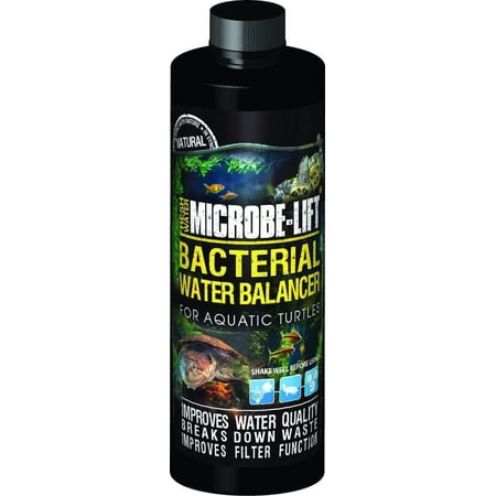 Microbe-Lift Aquatic Turtle Bacterial Water Balancer [Aquarium, Water Conditioners] 4 oz