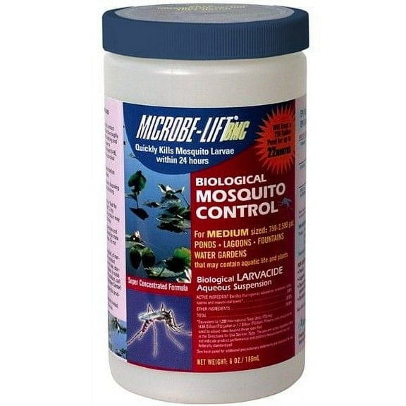 Microbe-Lift BMC Mosquito Control [Pond, Water Conditioners] 6 oz