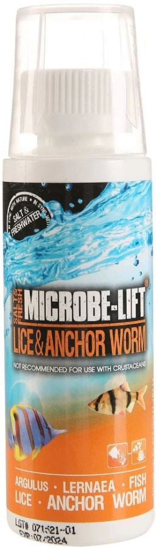 MicrobeLift Lice & Anchor Worm [Aquarium, Medications FW & SW] 4 oz