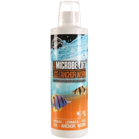 Lice  Anchor Worm Treatment - Safe Solution for Ornamental Aquarium  Aquatic Pets