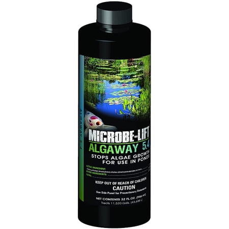 Microbe-Lift Pond Algaway 5.4 Algaecide for Ponds Stops Algae Growth