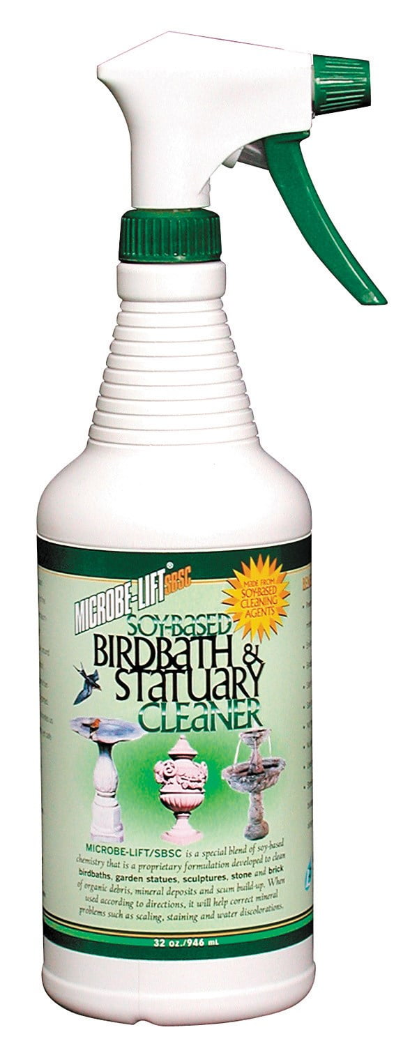 MicrobeLift SoyBased Birdbath and Statuary Cleaner