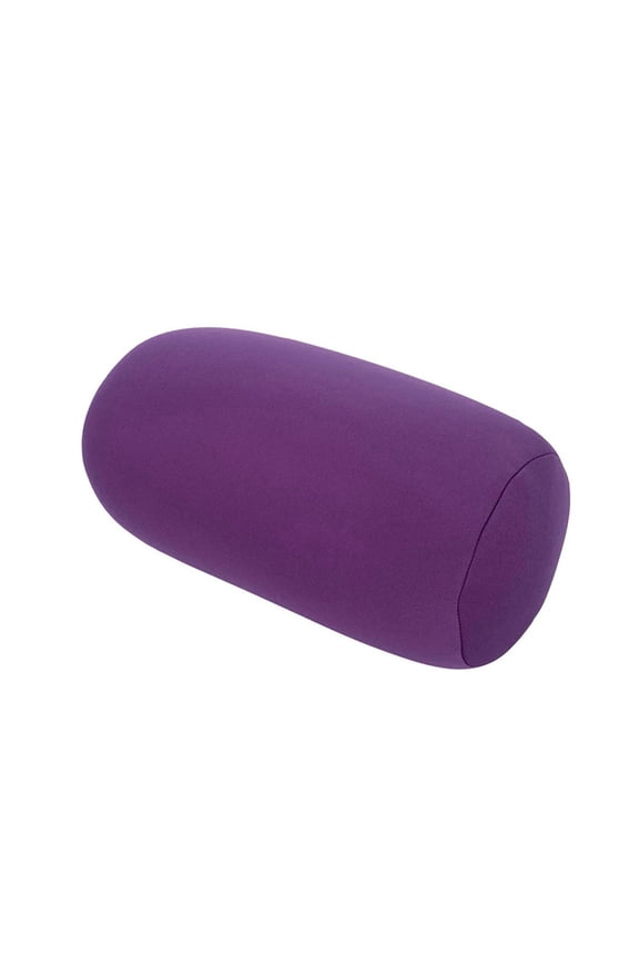 Microbead Bolster Pillow, 11.8 X 6.3 Inch Cylinder Bean Bag Pillow, Tiny Arm & Back Roll Pillow, for Surgery, Travel, Airplane, Car, for Neck, Back, Arms, Legs and Knees, Microbead Neck Pillows