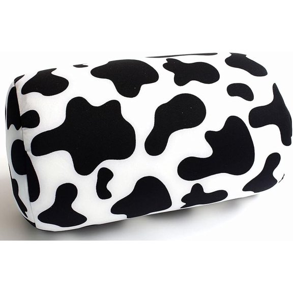 Microbead Cylinder Bolster Roll Pillow 13" x 7" (Cow)