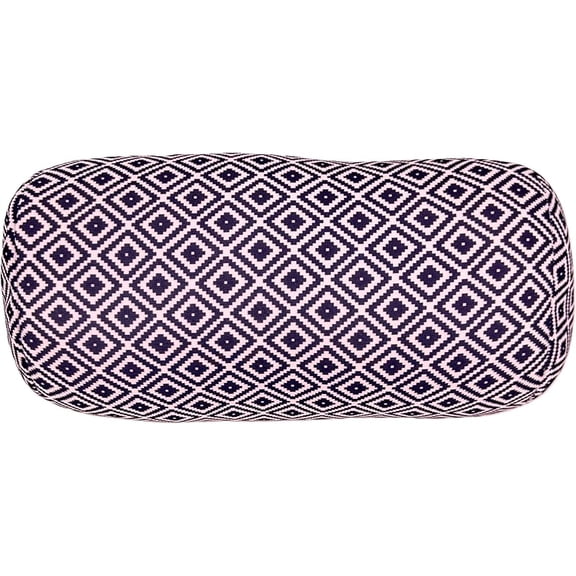 Microbead Cylinder Bolster Roll Pillow 13" x 7" (PurpleDiamond)