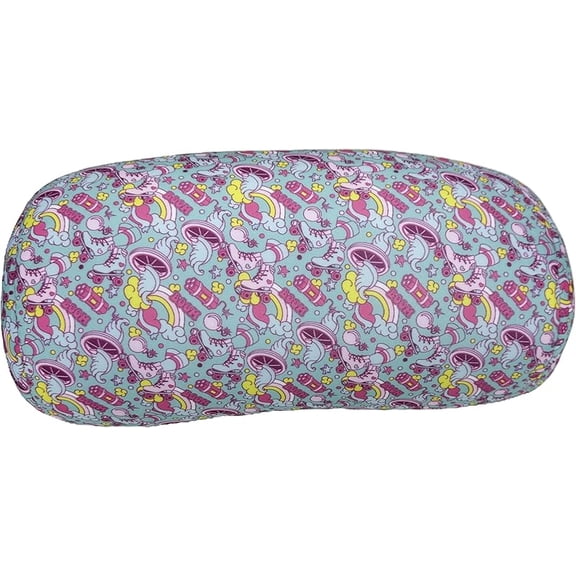 Microbead Cylinder Bolster Roll Pillow 13" x 7" (RollerSkates)