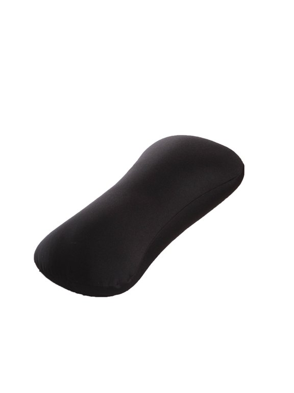 Microbead Neck Pillow,Squishy Neck Pillow,Bone Headrest Pillow Neck & Cervical Support Bolster Cushion Comfortable Soft Universal Tube Pillow for Home Sofa Bed Travel Car Sleeping,Black,1PC,15"x7.8"