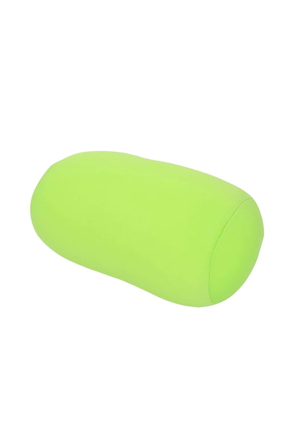 Microbead Neck Pillow for Travel & Office – Rollable Ergonomic Support Cushion for Car, Airplane, Desk Chair – Portable Lumbar & Nap Pillow with Washable Cover (30cm, 6 Colors)