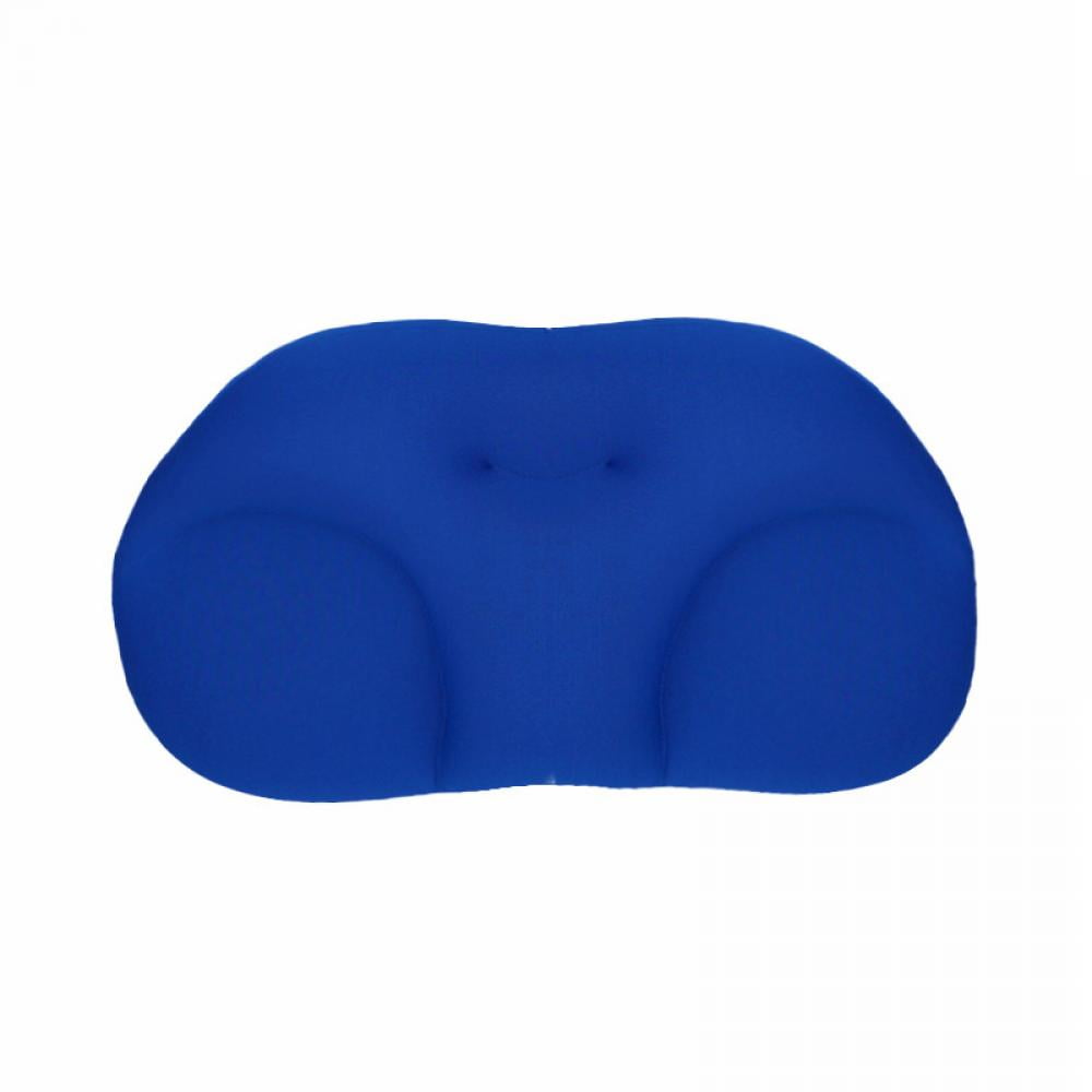 Microbead Portable Filled Travel Pillow for Adults Contour Bed, Bean