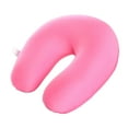thumbnail image 1 of Microbeads Travel Pillow Neck Pillow Head Rest Cushion Lightweight for Plane pink, 1 of 8