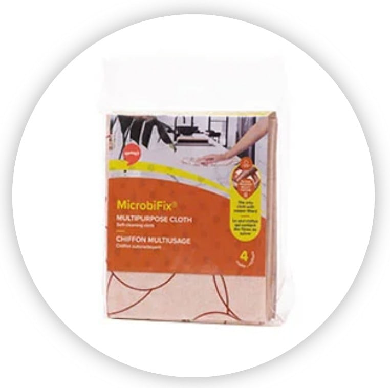 MicrobiFix® Multipurpose Cloth Self-Cleaning Cloth 4ct - Walmart.com