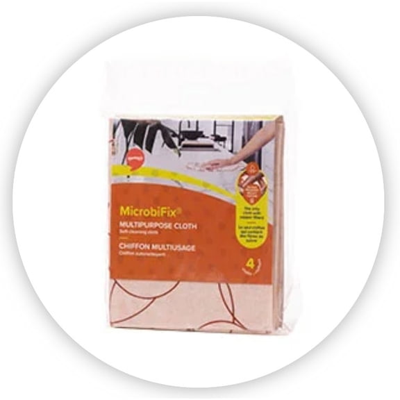 MicrobiFix Multipurpose Cloth Self-Cleaning Cloth 4ct