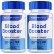 Microbio Blood Booster Maximum Strength Cardio Support Supplement 2 Pack