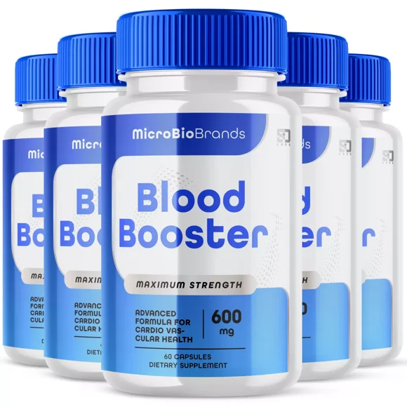 Microbio Blood Booster Maximum Strength Cardio Support Supplement (5 ...