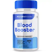 Microbio Blood Booster Maximum Strength Cardio Support Supplement 60 Capsules